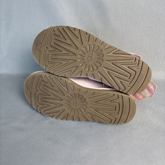 Womens UGG Boots Sz 7 Bailey Bow Customizable Pink Suede Festival Coquette Rare - Picture 12 of 13